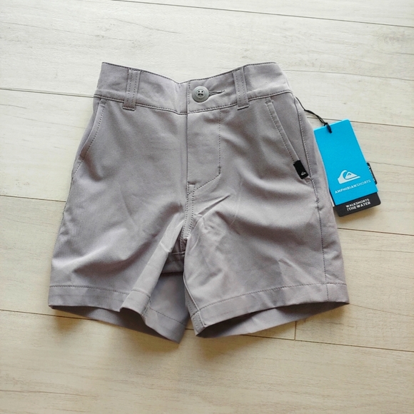 QUIKSILVER NEW boys Ocean Union Amphibian Shorts Sleet - Picture 1 of 16